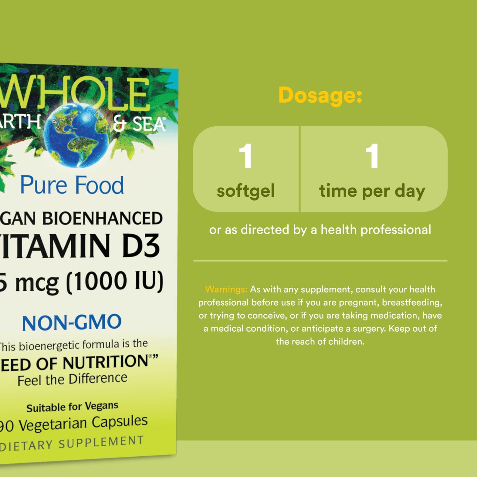 Plant-based non-GMO D3 from lichen extract