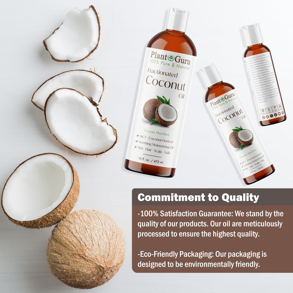 Versatile, multi-use coconut oil for skin, hair, and massage