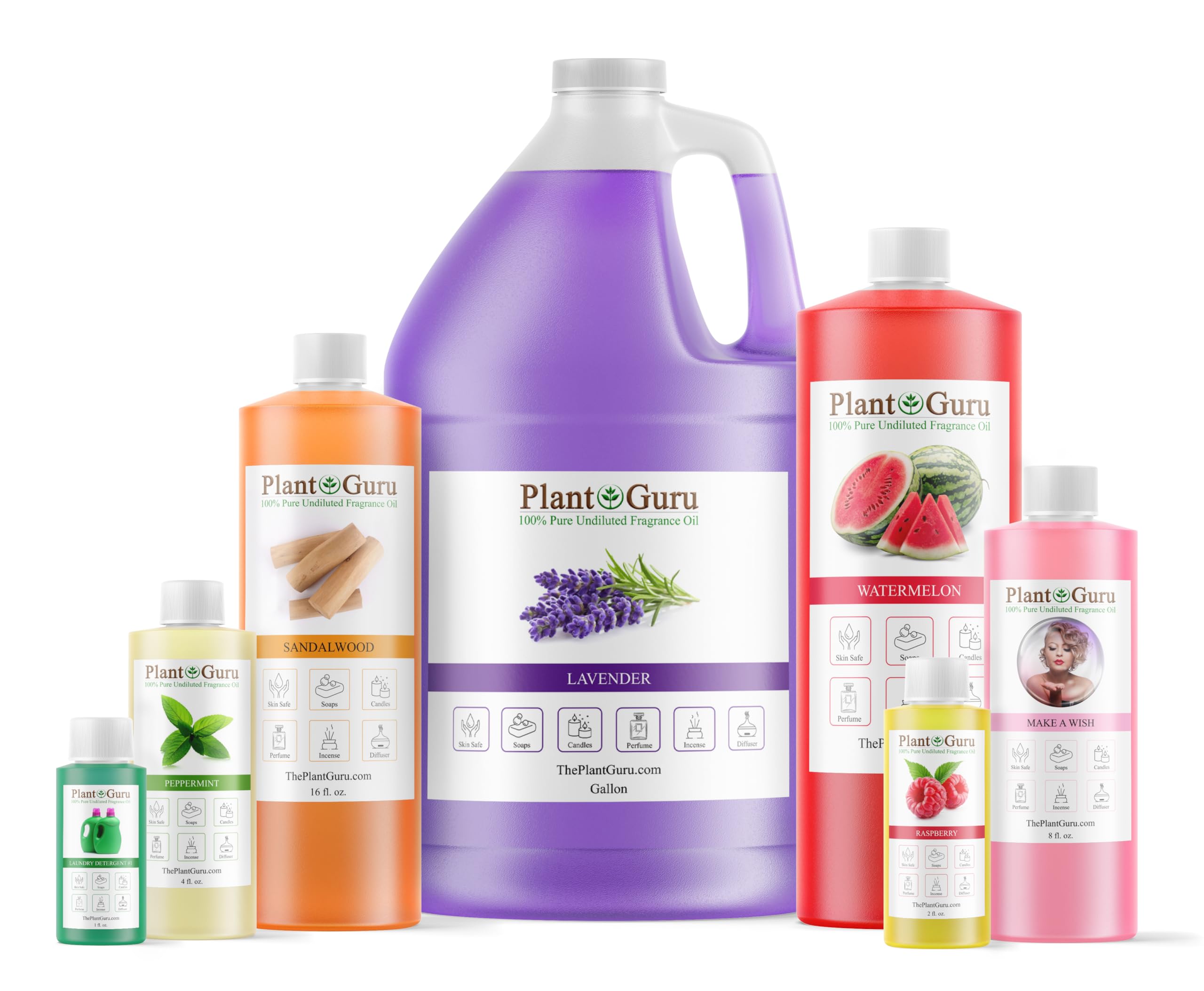 Plant Guru Frankincense Fragrance Oil diffuser setup with balanced top notes.