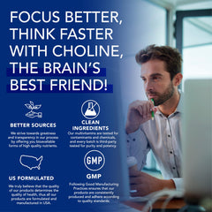 Brain and cognitive health concept representing phosphatidylcholine benefits