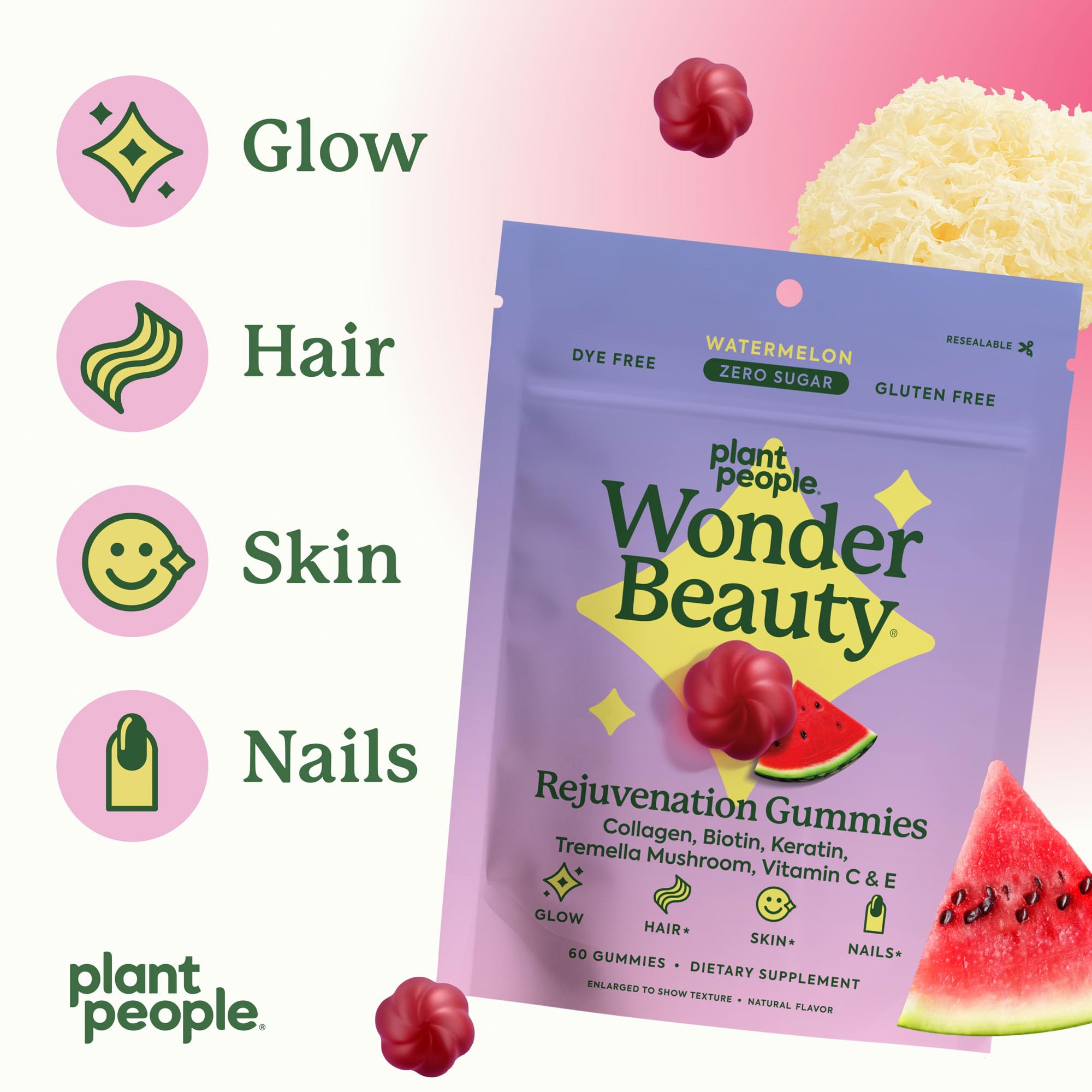Eco-friendly recyclable WonderBeauty packaging pouch