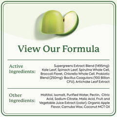 Plant People WonderGreens label highlights D3 and K2 vitamins