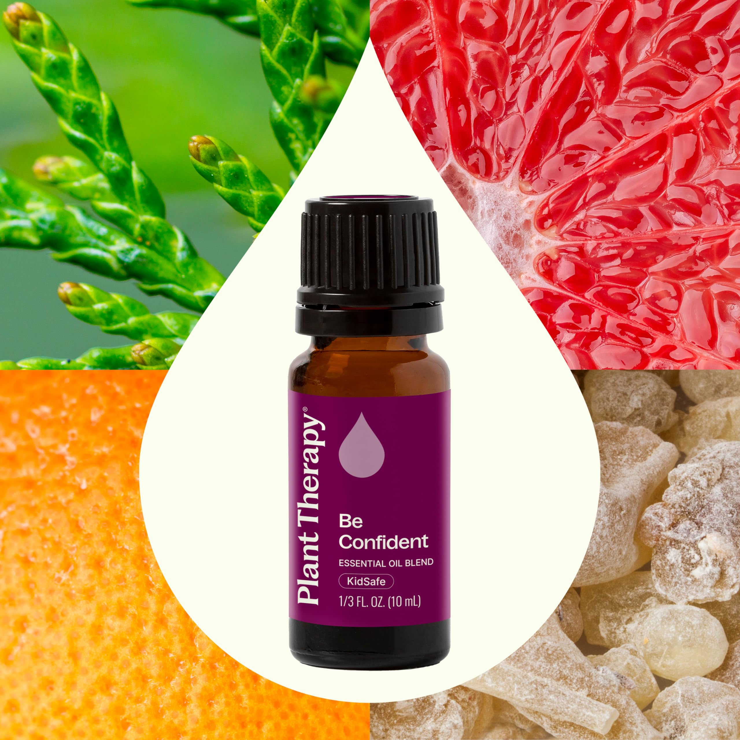 Be Confident label on Plant Therapy bottle
