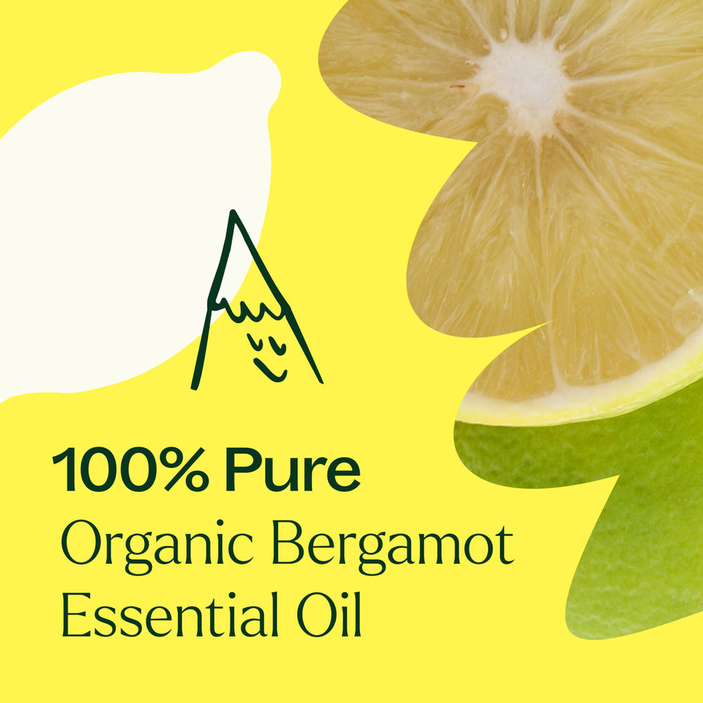 Topical massage blend with Bergamot essential oil and carrier oil