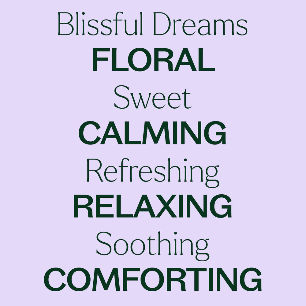 Bottled Blissful Dreams with dropper close-up
