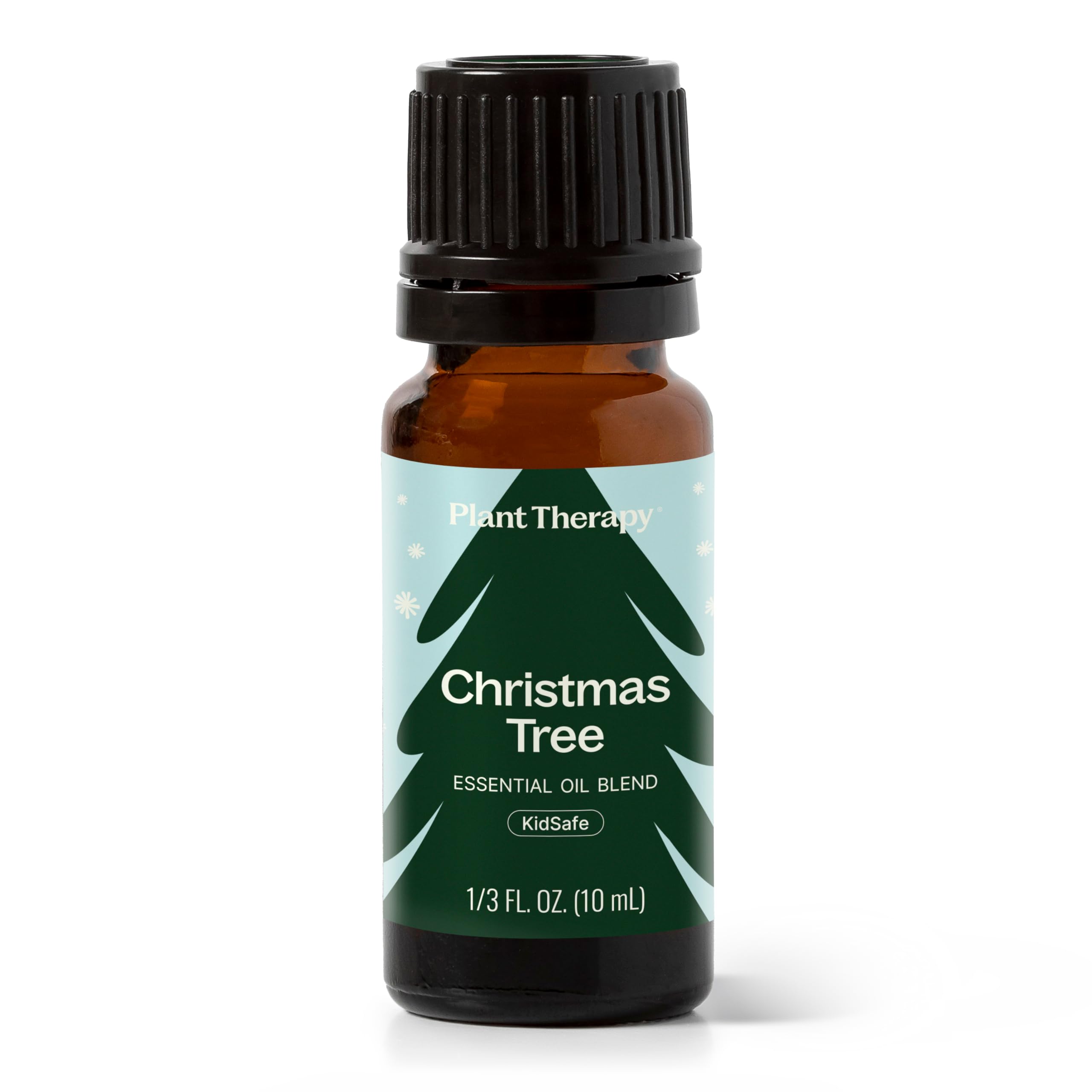 Bottle of Plant Therapy Christmas Tree Essential Oil Blend 10 mL