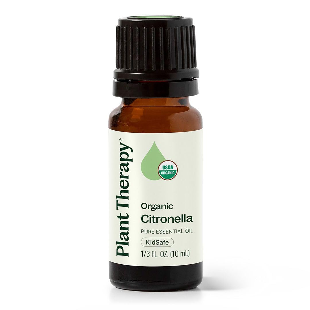Front view of Plant Therapy Citronella Organic Essential Oil 100ml