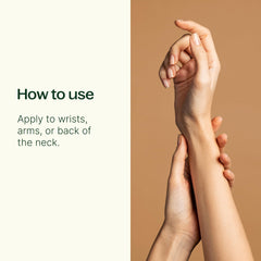 Energy blend roll-on applicator close-up