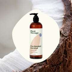 Fractionated Coconut Oil used as a carrier for essential oils