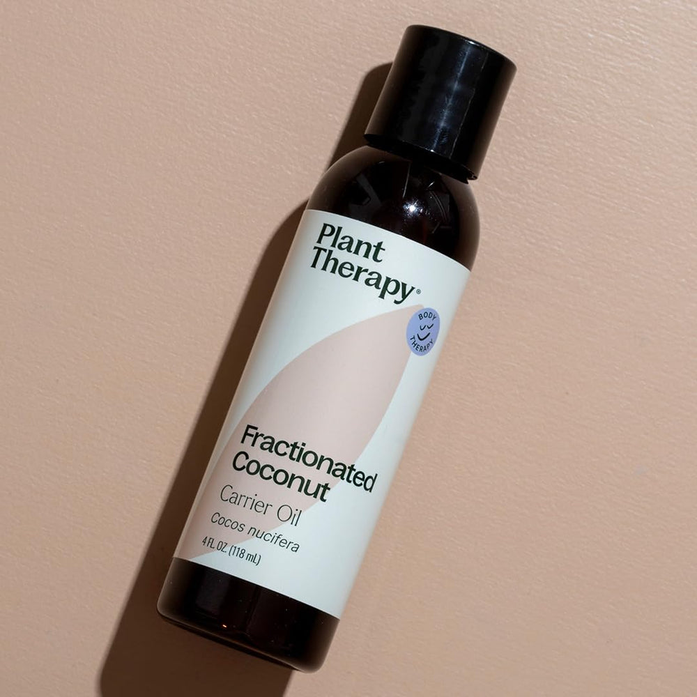 Fractionated coconut oil used to dilute essential oils