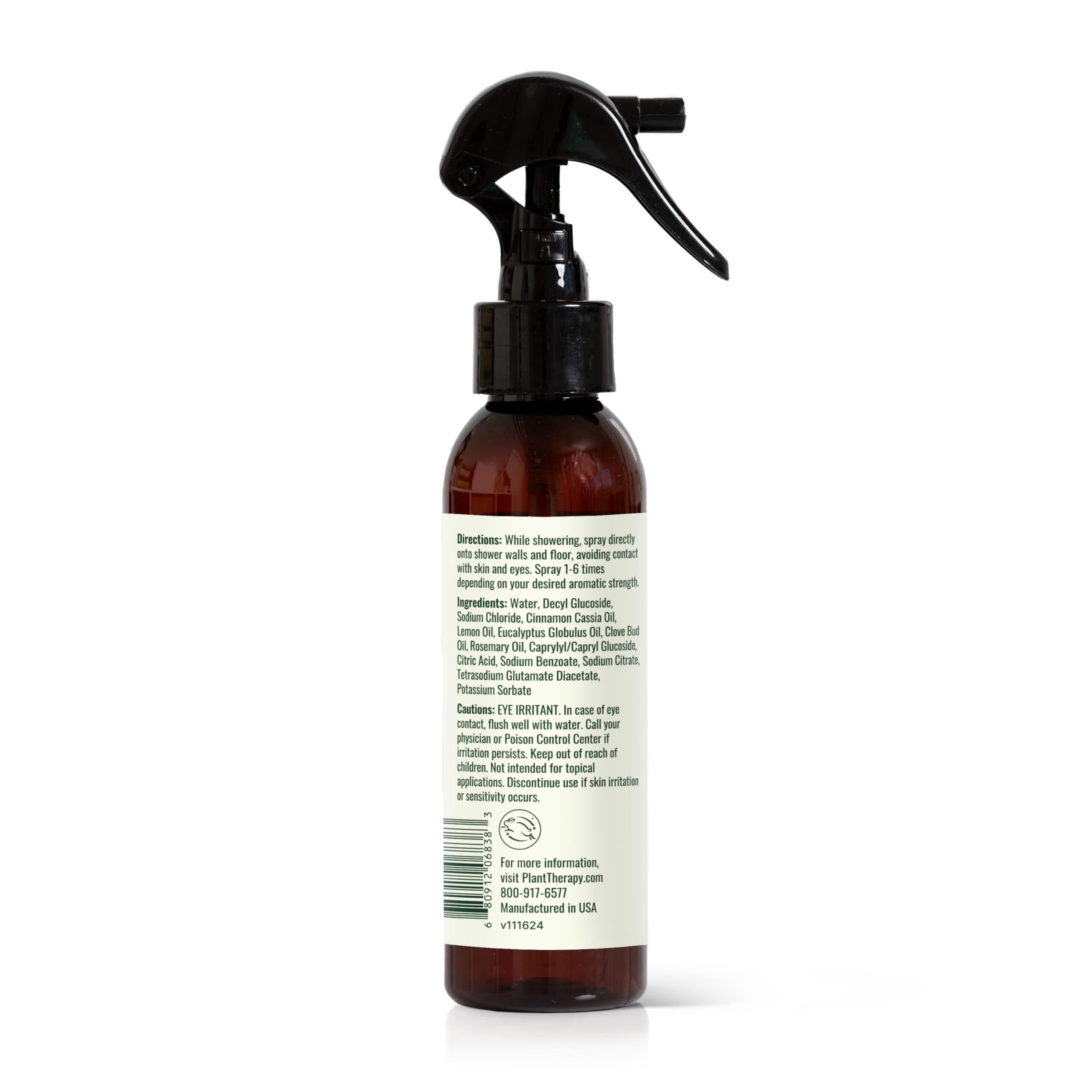 Lifestyle shot of morning routine with Germ Fighter Shower Spray