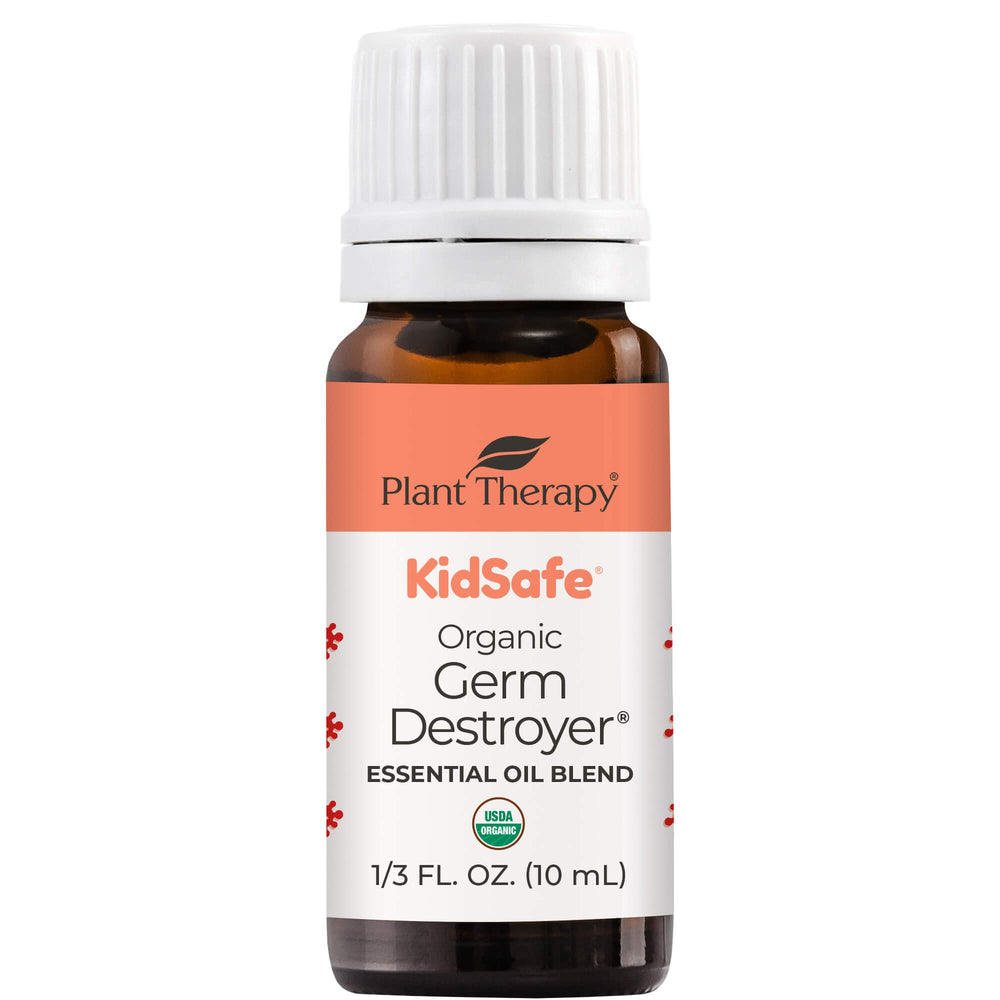 Plant Therapy KidSafe Destroyer essential oil blend bottle 10 mL