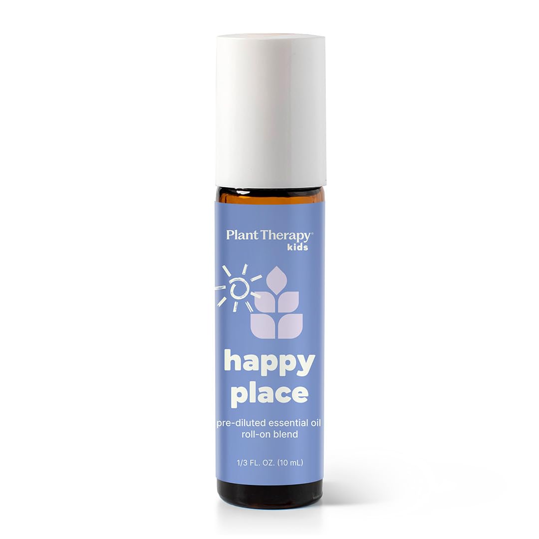 Happy Place Roll-On 10 mL with cap removed
