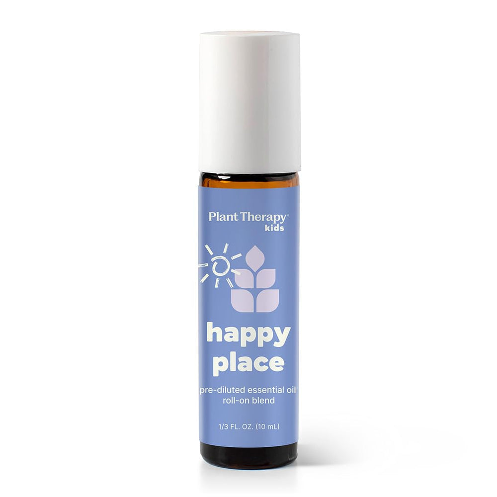 Happy Place Roll-On 10 mL with cap removed