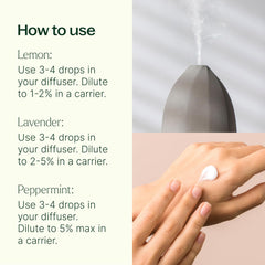 Lemon essential oil 10 mL bottle from Plant Therapy