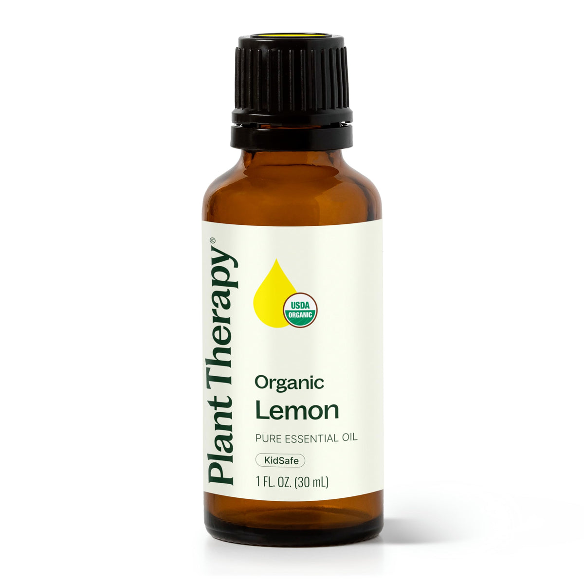 Lemon essential oil bottle 30 mL with Plant Therapy label