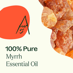 Relaxing atmosphere created with Myrrh essential oil