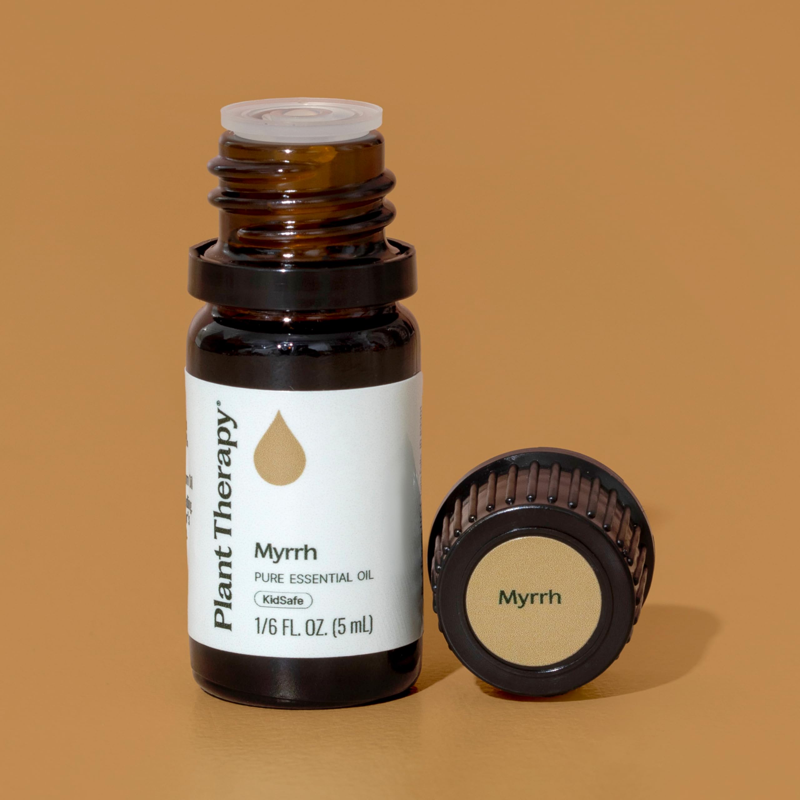 Myrrh oil for skin care and soothing properties