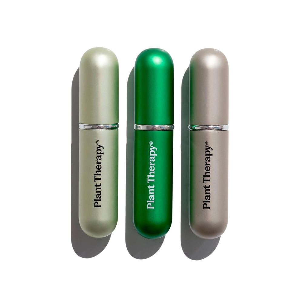 Three colorful nasal inhalers in a 3-pack