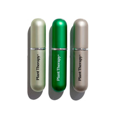 Three colorful nasal inhalers in a 3-pack