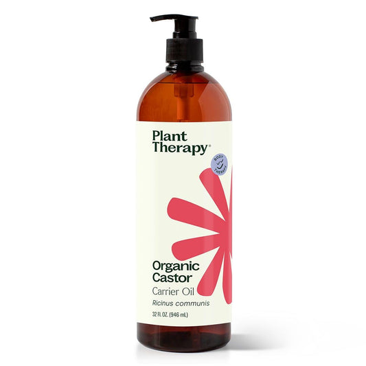 Plant Therapy Organic Castor Oil 32oz bottle