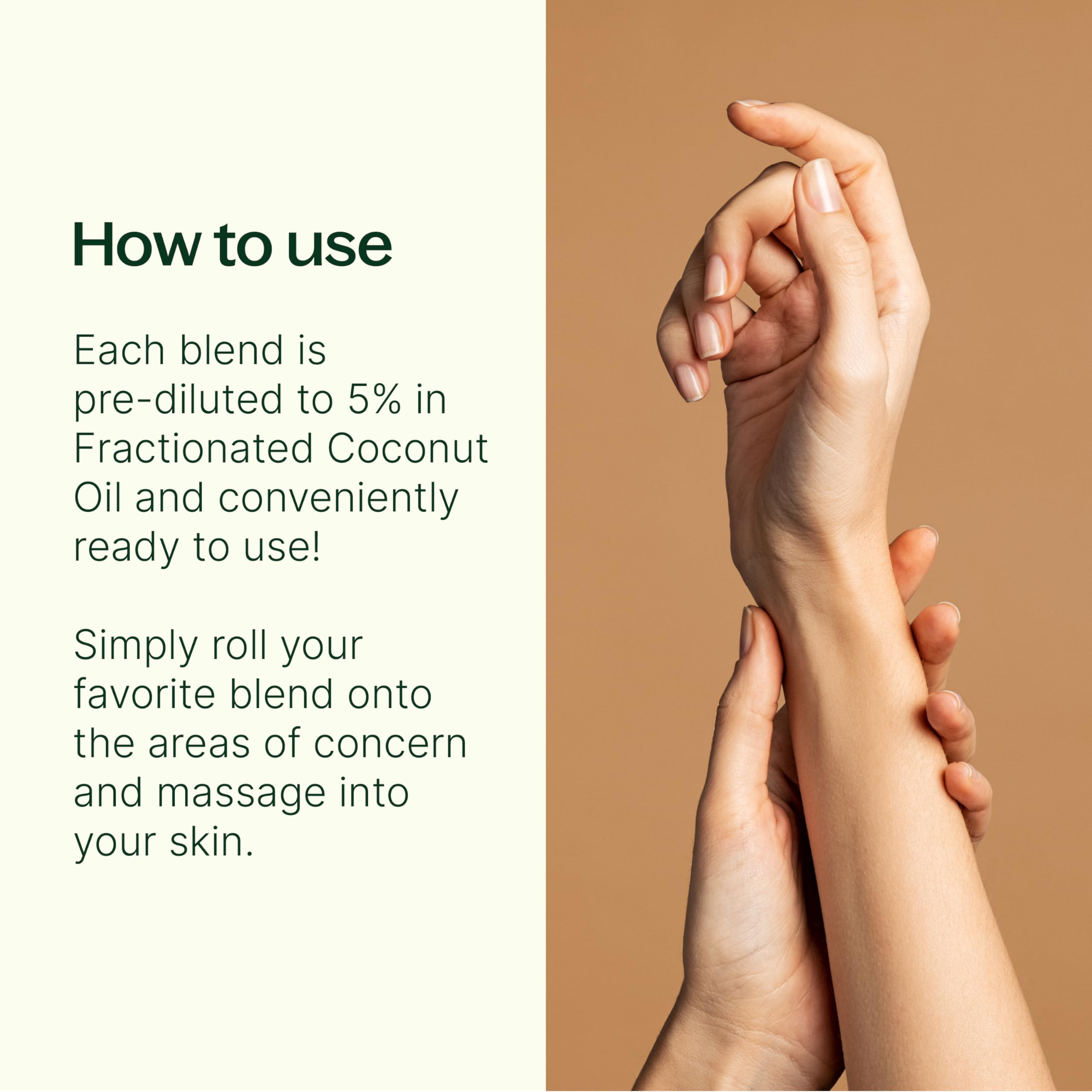Rapid Relief essential oil roll-on bottle