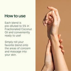 Rapid Relief essential oil roll-on bottle