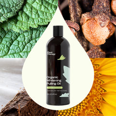 Alcohol-free formula for oil pulling