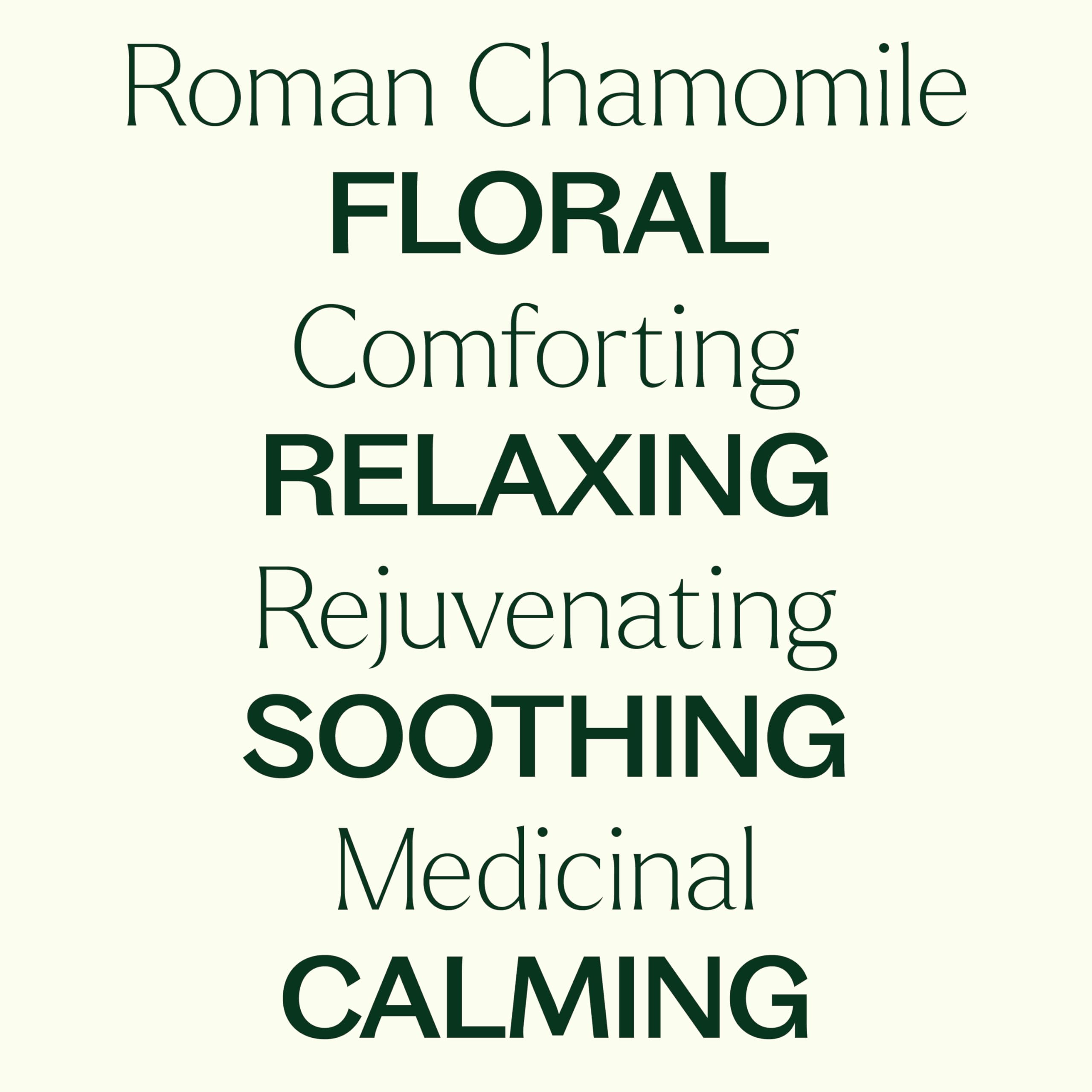 Bottle with diffuser and Roman Chamomile oil