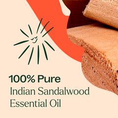 Plant Therapy Sandalwood Indian Oil packaging on shelf emphasizes accessibility.