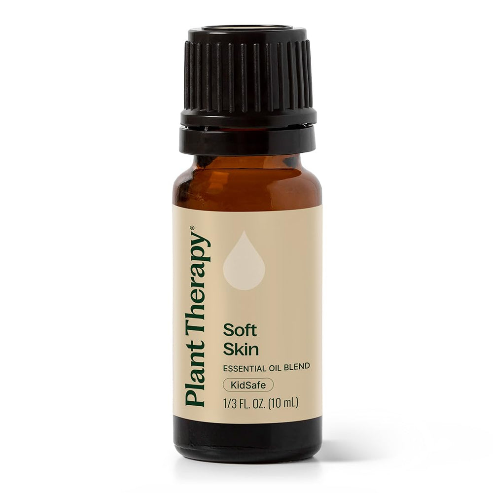 Plant Therapy Soft Skin bottle 10ml ready for nourishing skincare routine.