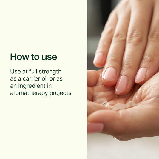 Sweet almond oil for skin and hair