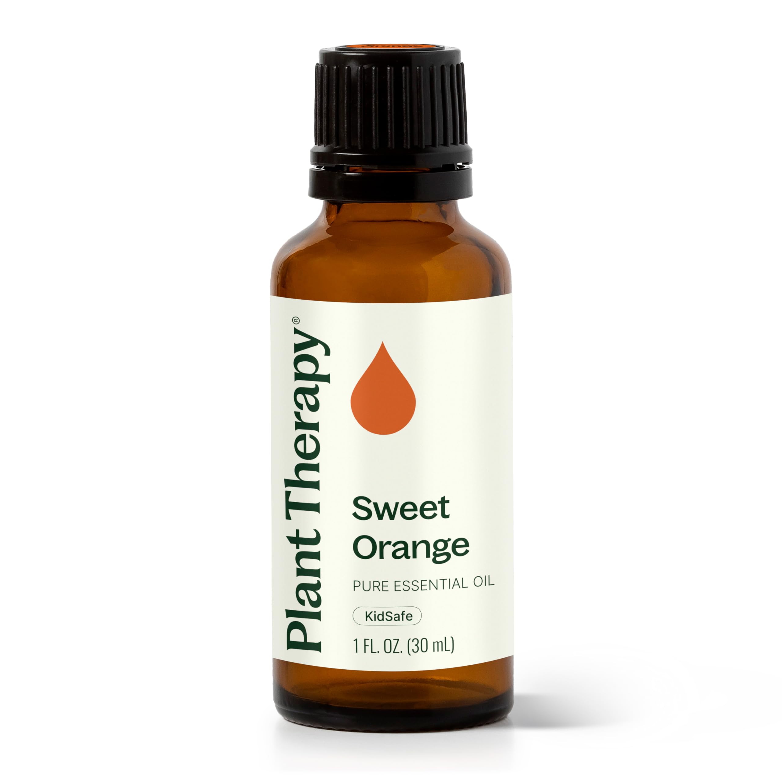Plant Therapy Sweet Orange Essential Oil 30mL bottle with label