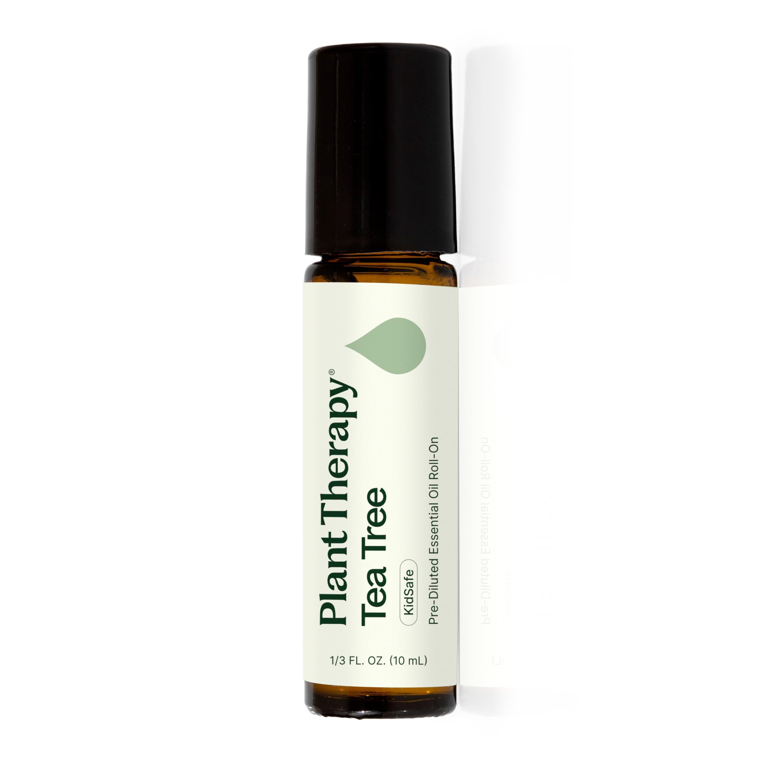 Plant Therapy Tea Tree essential oil bottle with roll-on applicator - 10 mL