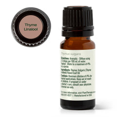 Certified aromatherapist approval concept for Thyme Linalool essential oil