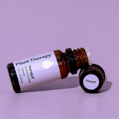 GC-MS report document for Plant Therapy Tranquil oil