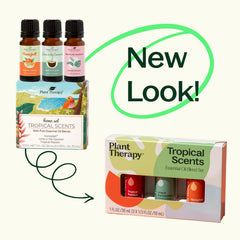 Plant Therapy Tropical Scents set packaging—compact set ready to enjoy.