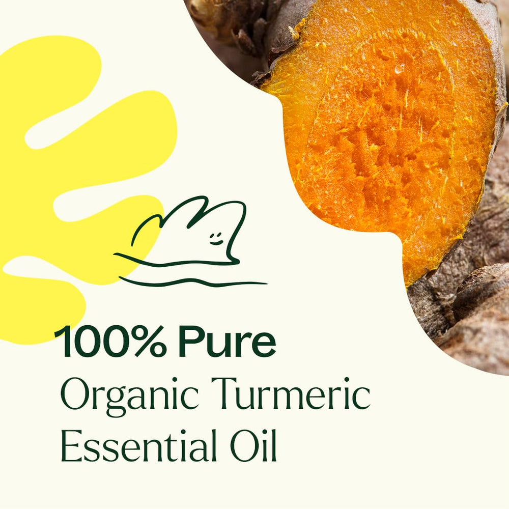 Glass vial of Turmeric CO2 essential oil