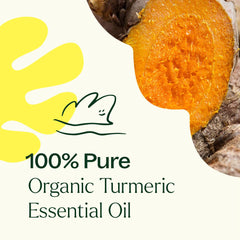 Glass vial of Turmeric CO2 essential oil