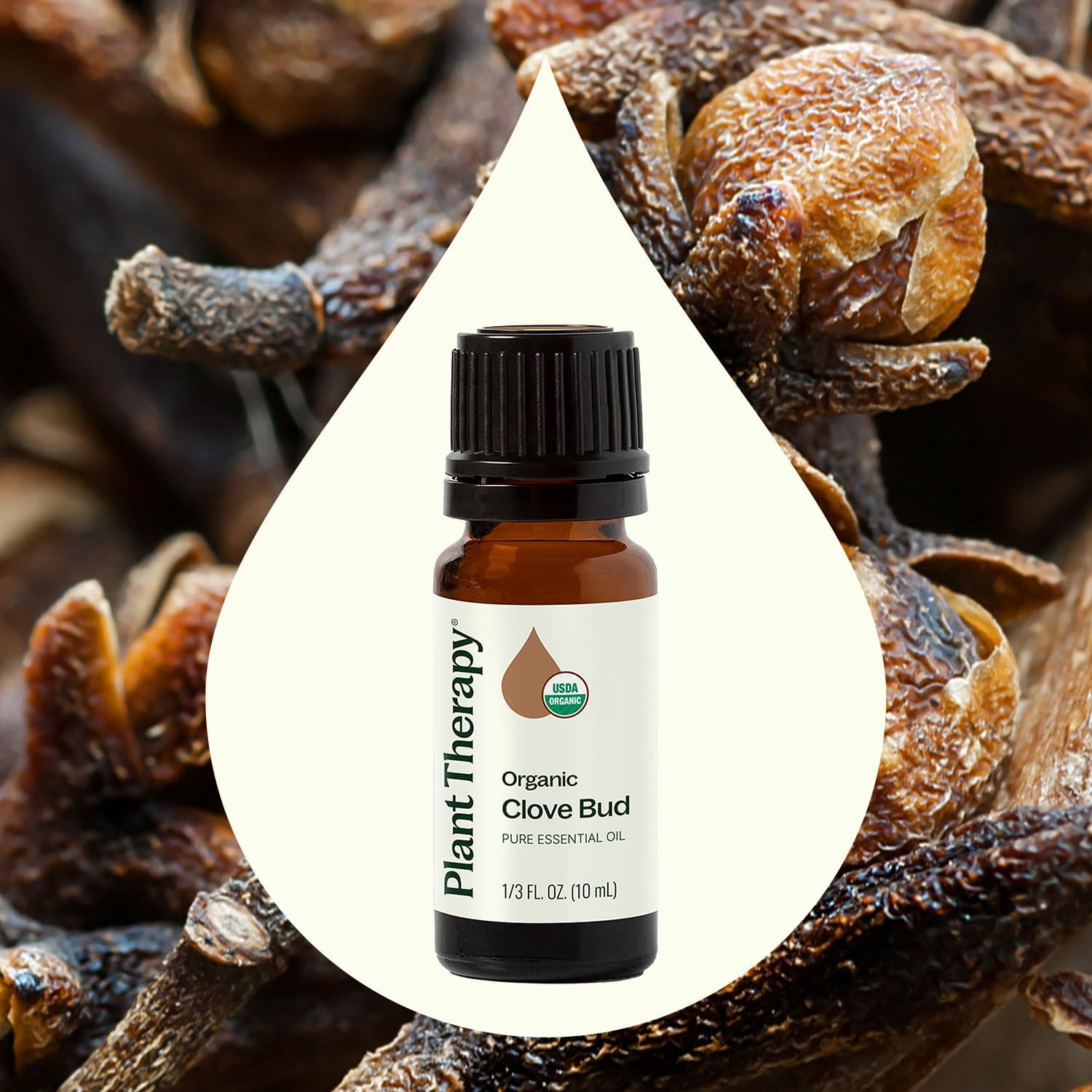 USDA Organic seal on Plant Therapy Clove Bud oil