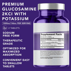 Concept image showing potassium-enhanced absorption for joint health