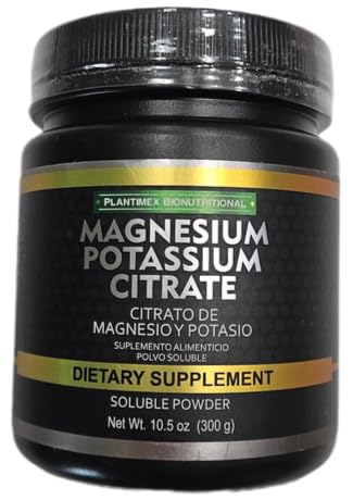 Measuring spoon with Plantimex Magnesium Potassium Citrate Powder