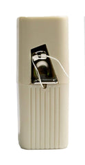 Plasdent 207FSD Professional Floss Dispenser in Beige holding 200-yard floss refills