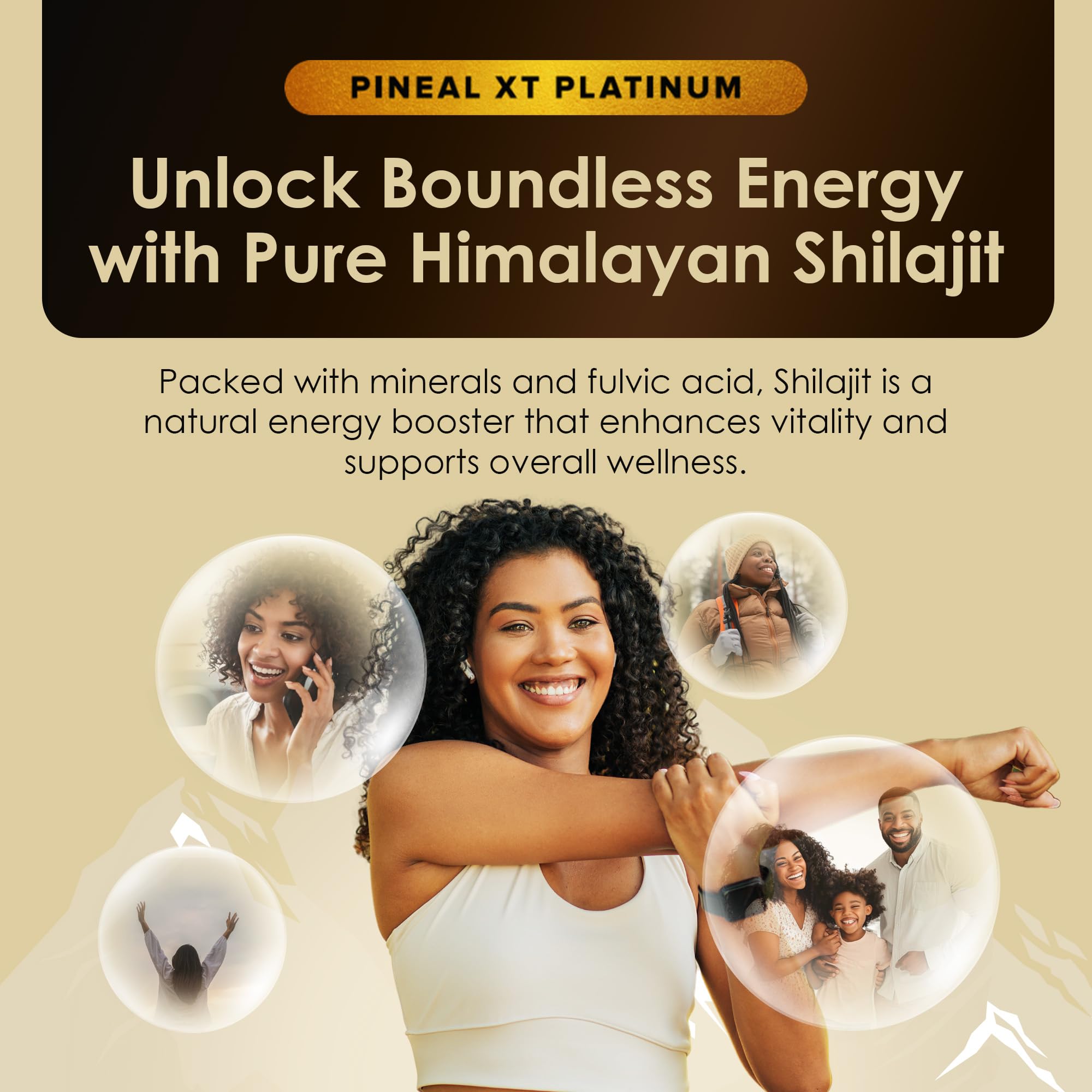 Platinum Shilajit formula highlighting high bioavailability