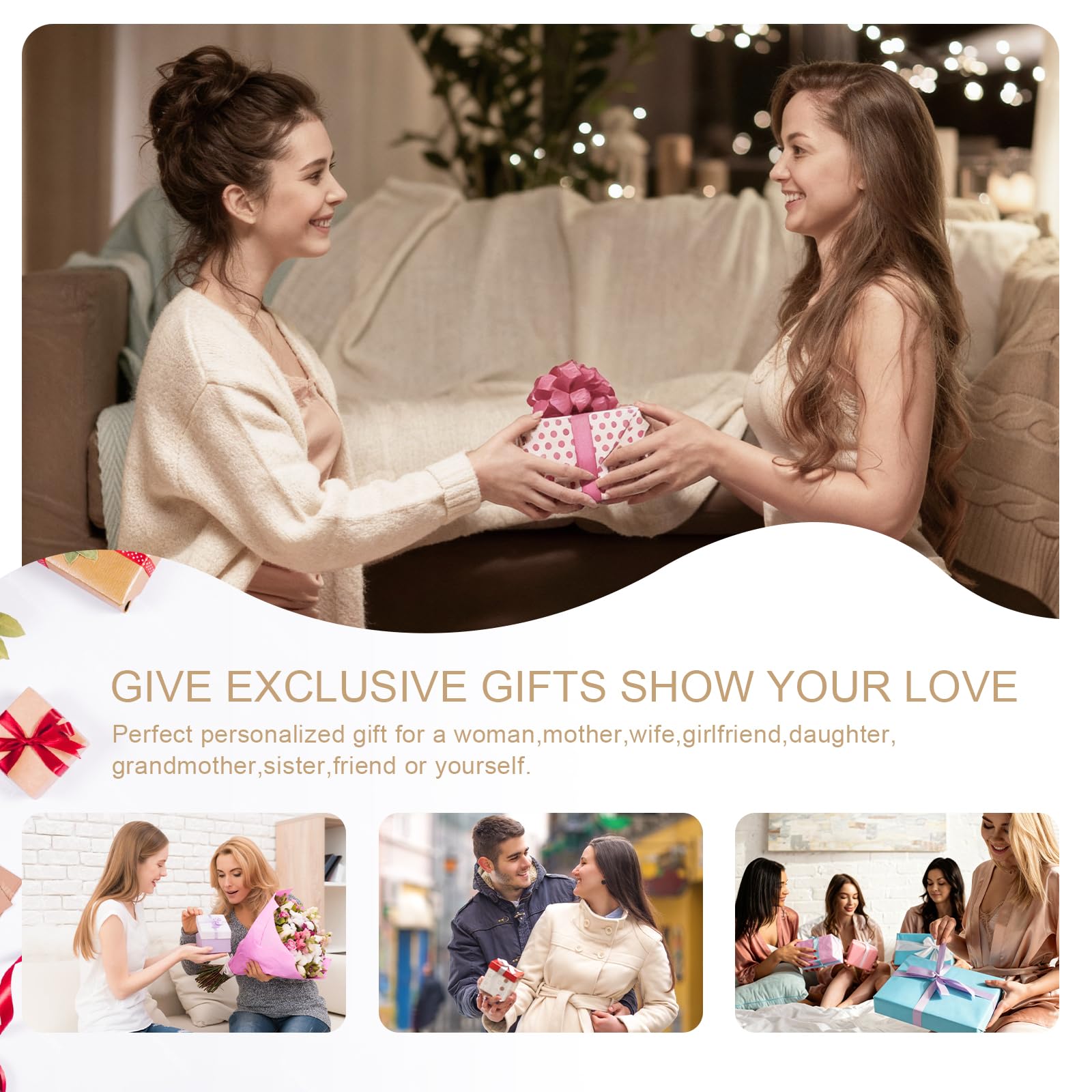 Playexen cute cosmetic bag bow floral art elevates everyday routines