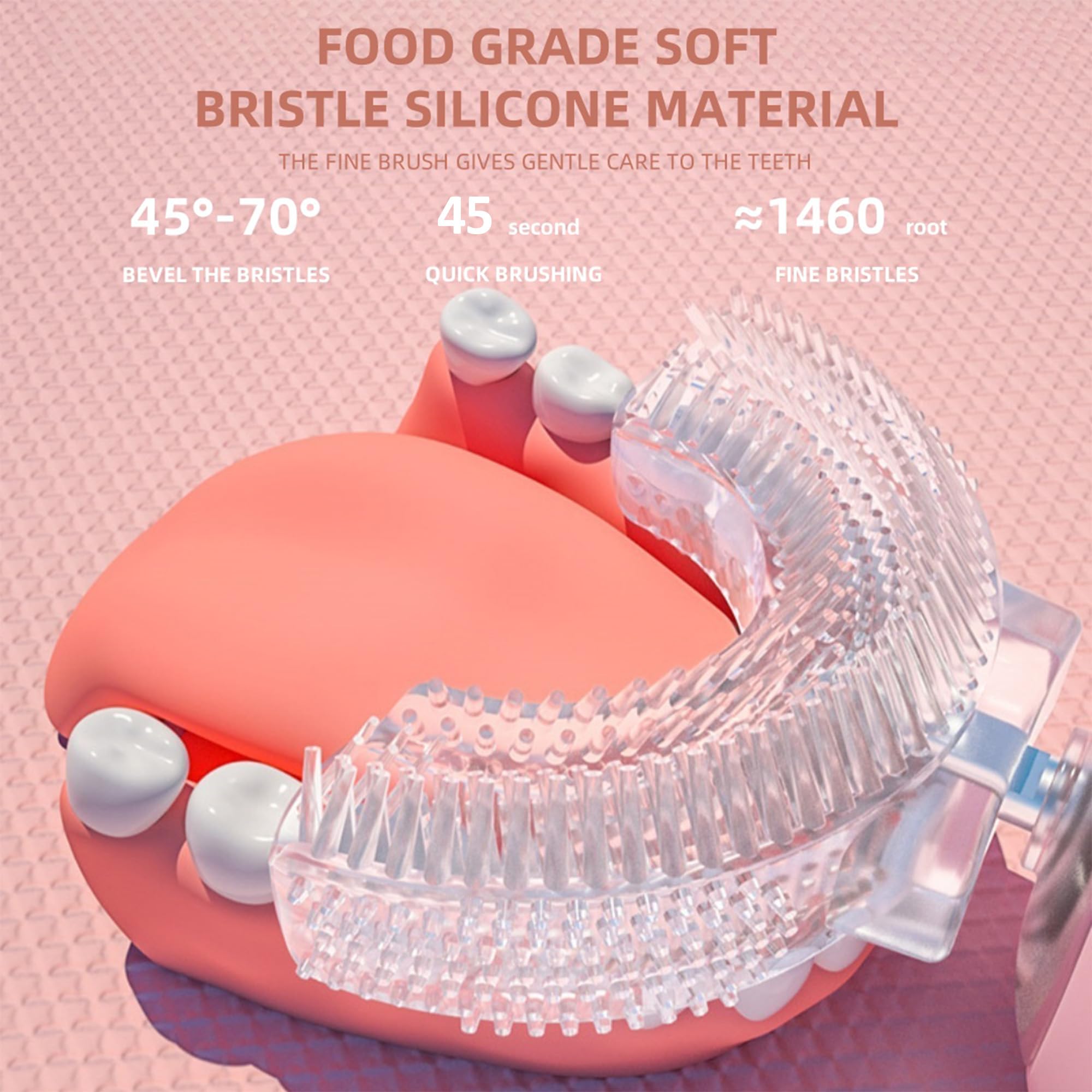 Drop-resistant soft silicone body designed for children's hands