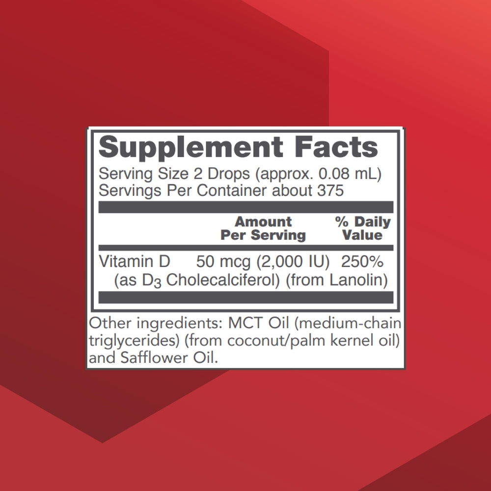 Side view of Protocol For Life Balance D3 bottle with label