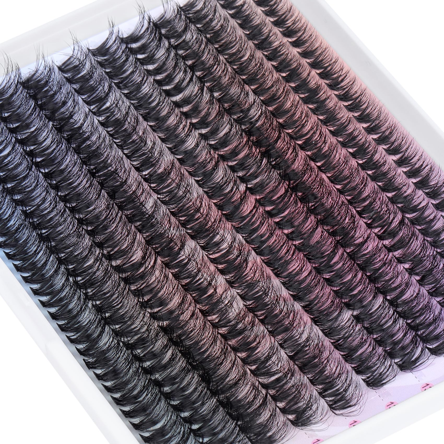 Pleell beginner-friendly lash clusters suitable for DIY lash artistry.