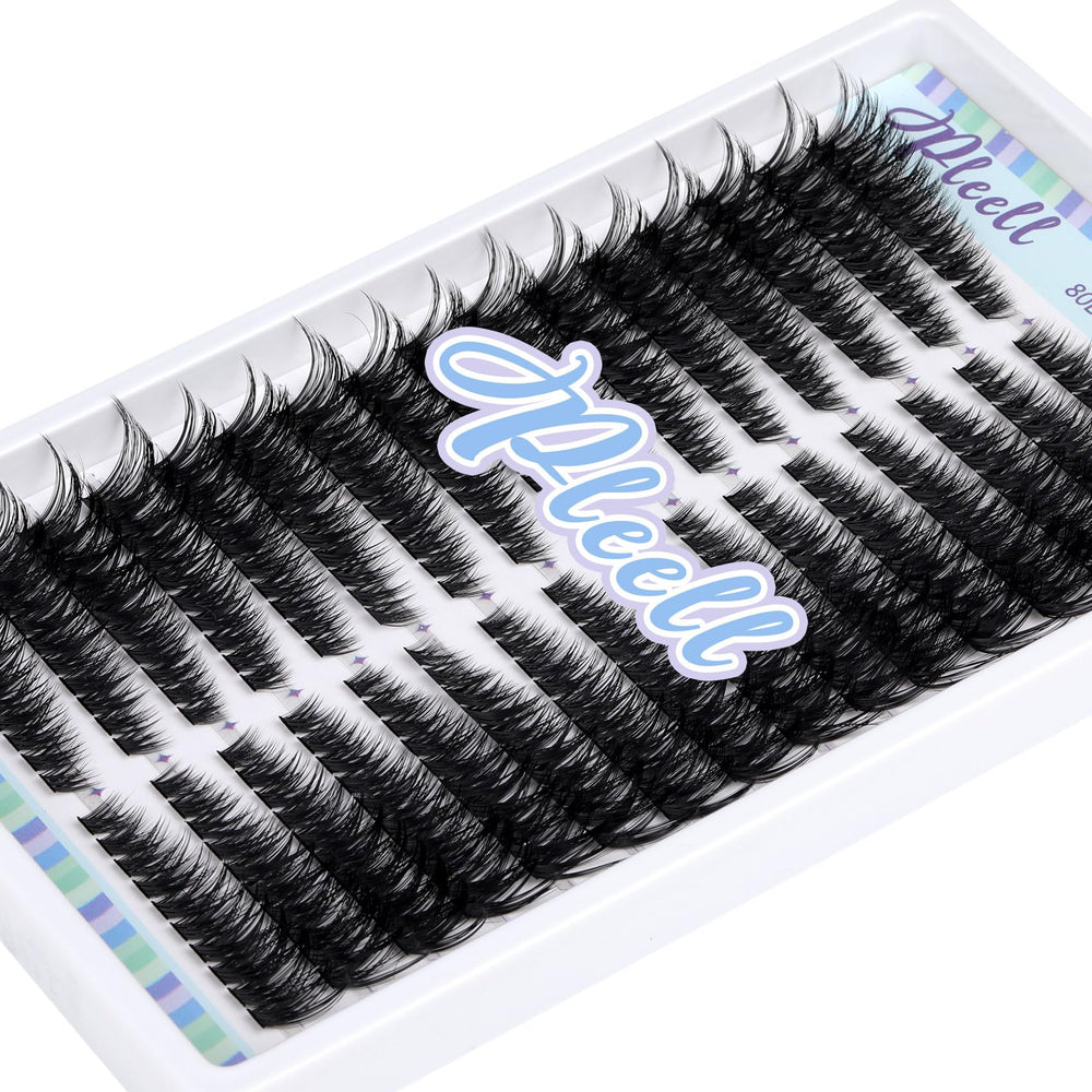 Pleell lash clusters for at-home application enabling custom lash looks.
