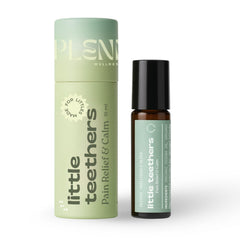 PLENNY Teething Relief Roller bottle on display